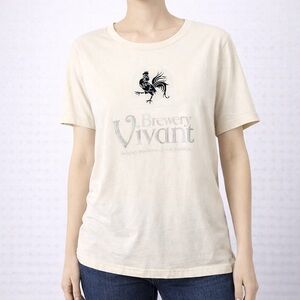 Avanti Cream Rooster Graphic T-Shirt